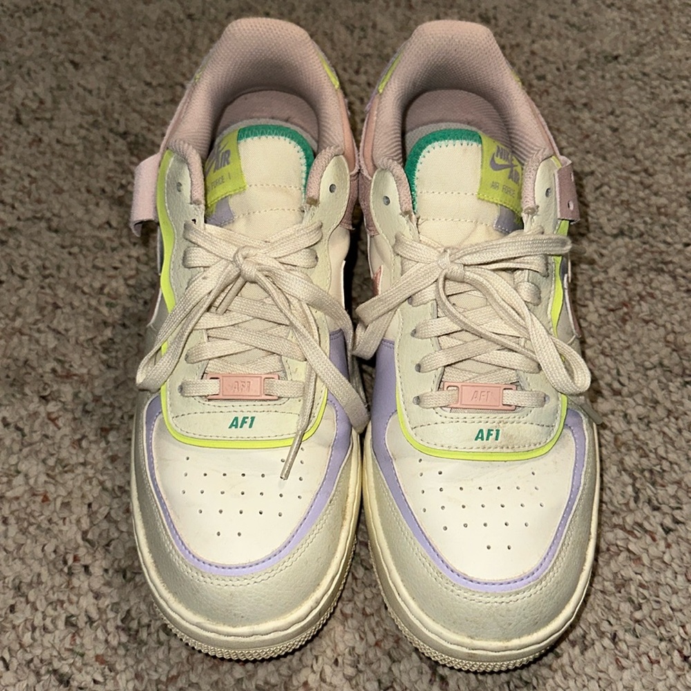 Pastel Nike Air Force 1’s